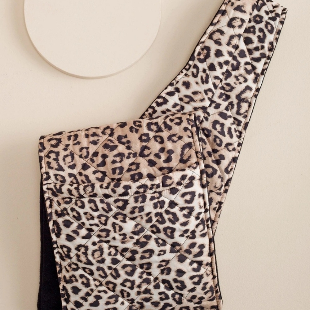 Chico's animal print scarf one size